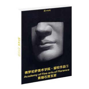 佛罗伦萨美术学院素描石膏五官高清临摹卡大尺寸人物文创高清画册集艺术手绘插画文艺复古圣诞节日礼物贺卡出类艺术画片集25张