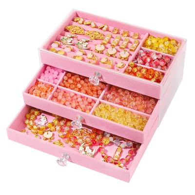 儿童手工diy礼物串珠手链