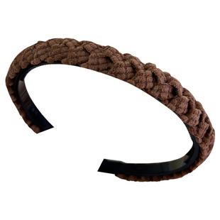 2025新款麻花辫子发箍女头箍压发卡发捆头饰发旅带齿百搭外出发窟