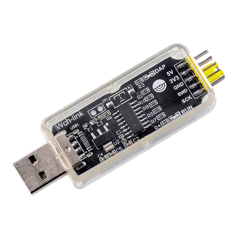 WCH-Link仿真器 替代DApLINK/Jlink下载调试器 在线SWD模式下载器