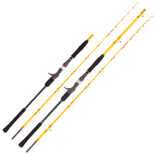 浩渔船钓竿手持电绞竿钛合金竿稍海钓船竿带鱼轻型天亚杆富士导环