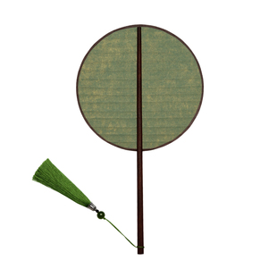 张小凤 手工团扇空白毛笔书法专用练习成人软笔纸国画绘画扇子初学者扇面作品纸古风圆形diy手绘纸扇纸宫扇