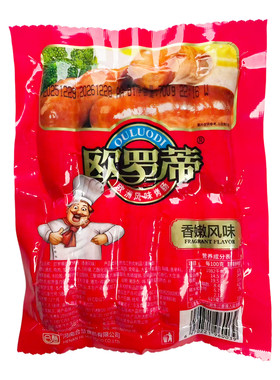 欧罗帝烤肠香嫩黑椒孜然黄金玉米