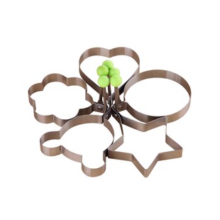 不锈钢煎蛋器荷包蛋模具煎饼模创意烘培工具爱心型花型煎蛋模具