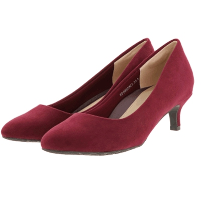 randa25春季宽版通勤晴雨高跟鞋