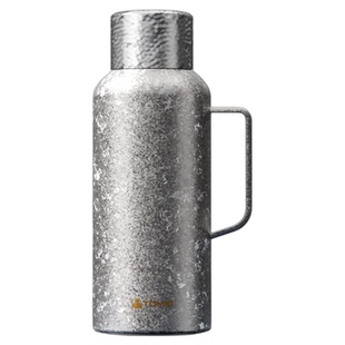 tomic 特美刻纯钛焖茶壶大容量家用办公室保暖壶智能显温保温壶1L