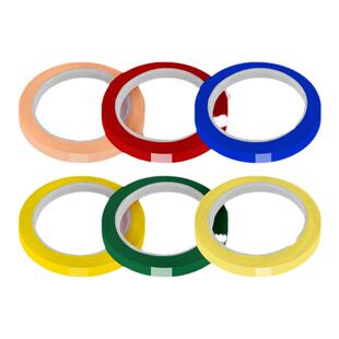 彩色玛拉胶带变压器马达电子绝缘体包扎定位标识地板6S定位胶带贴