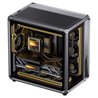 乔思伯X400海景房玻璃侧透机箱