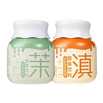 MikooLab小奶罐乳茶双拼6罐牛乳茶茉莉奶