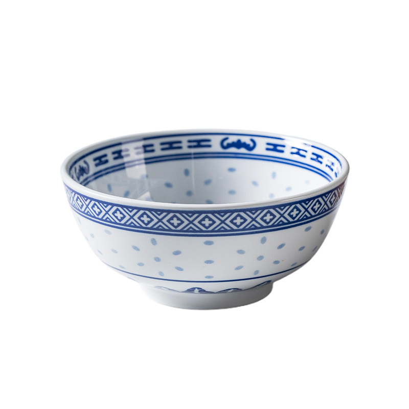 商用青花陶瓷甜品碗定制LOGO