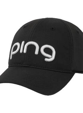 运动舒适高尔夫女士球帽PING