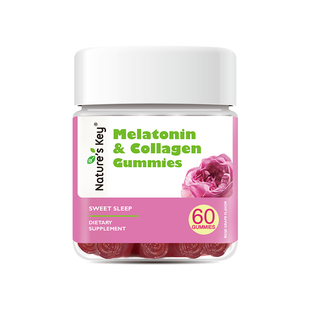 进口natureskey褪黑素胶原蛋白软糖睡眠sleep安茶氨酸助自然之钥