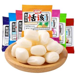 富田恬该酸糖水果软糖糖果8090后小时候怀旧糖果网红小零食新年