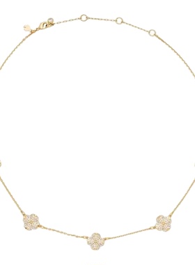 代购kate spade NEW YORK女士项链精致优雅简约点缀金色