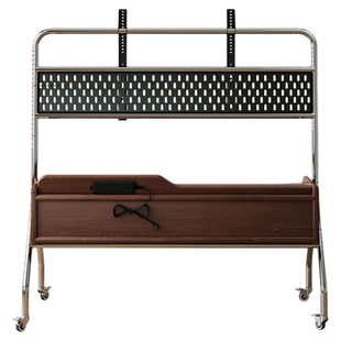 实木可移动电视机柜客厅家用小户型现代简约落地收纳储物电视支架