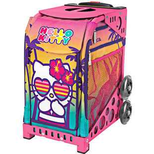 美国ZUCA拉杆箱冰刀鞋包儿童花样滑冰刀包轮滑包拉冰鞋包框架内胆