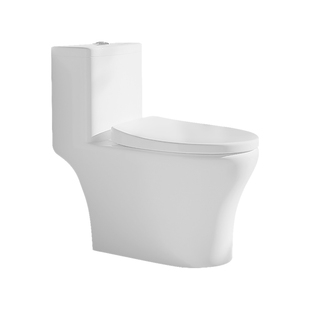 惠达卫浴防臭马桶家用大管径普通坐便器连体陶瓷大冲力虹吸式6189