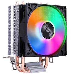 寒霜600 纯铜6热管cpu散热器主机风扇铜管1155静音amd台式电脑AM4