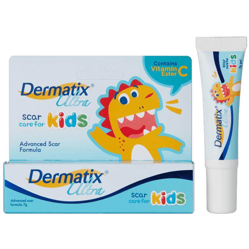 Dermatix倍舒痕祛疤膏儿童7g进口舒痕胶祛疤小恐龙疤痕膏去疤膏