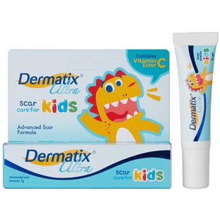 Dermatix倍舒痕祛疤膏儿童7g进口胶祛疤小恐龙疤痕膏去专用小孩