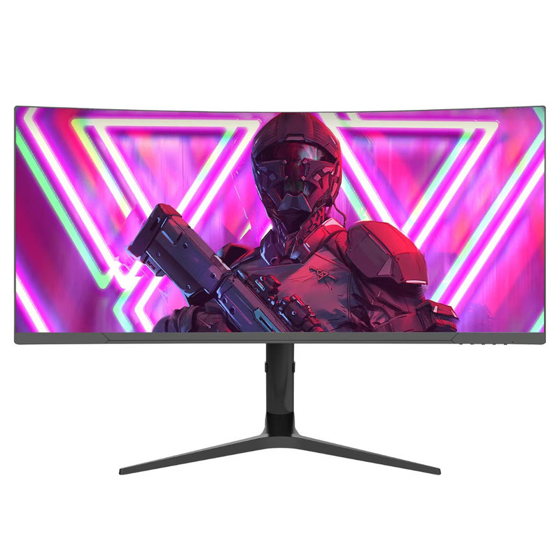 全新34寸带鱼屏4K165/180Hz曲屏HVA38寸LG屏电竞144电脑显示器IPS