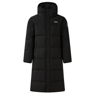 Joma25秋冬新款长款棉服男女款加厚保暖连帽棉衣运动外套冬训防风