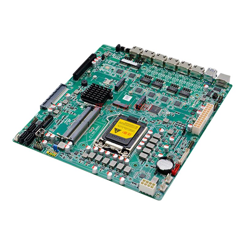 研域工控R591E软路由主板6千兆网口10/11代1200企业路由器5G/PCIE