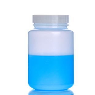 500ml大口分装瓶HDPE塑料瓶广口瓶高密度聚乙烯瓶实验室化学试剂4