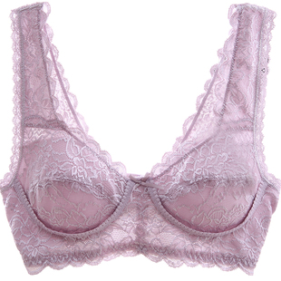 有致内衣女性感甜美蕾丝美背亲肤棉质内衬小胸聚拢法式无钢圈文胸