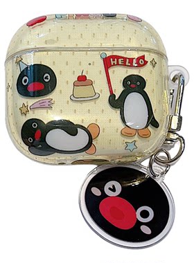 可爱pingu企鹅Airpods硅胶耳机套