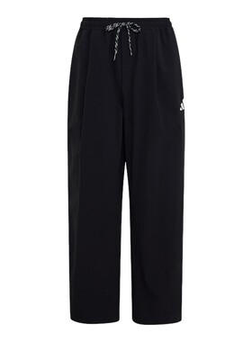adidas阿迪达斯夏男拒水三条纹梭织抽绳休闲运动裤气球裤 LC8860