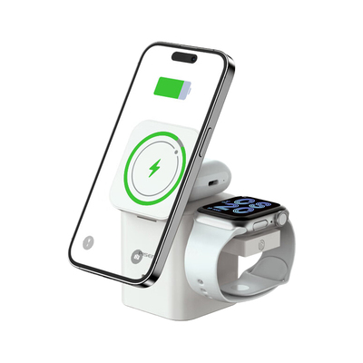 品胜30W桌面充电站四合一无线充