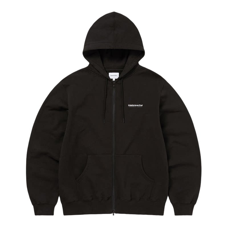 thisisneverthat® INTL. Logo Zip Up Hoodie 26春新款连帽卫衣