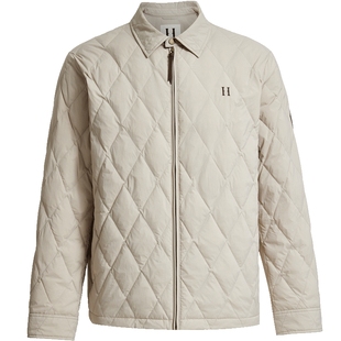 SEASON HIGH男装羽绒服秋冬新款时尚绗缝合体休闲翻领保暖外套