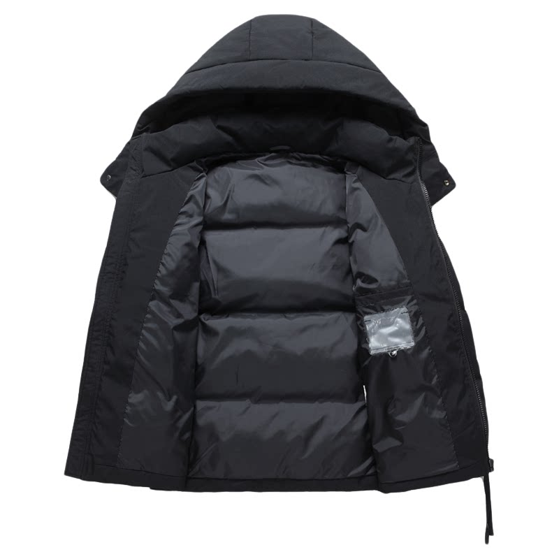 皮尔卡丹羽绒服2025新款加厚外套