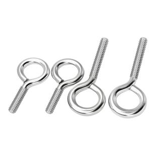 加长杆活节鱼眼螺丝羊眼螺丝挂钩圆环螺栓起重吊环M2.5M3M4M5M6M8
