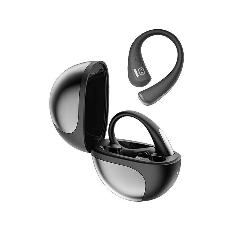 小度S200 Pro蓝牙耳机开放挂耳式AI语音降噪无线运动智能不入耳机