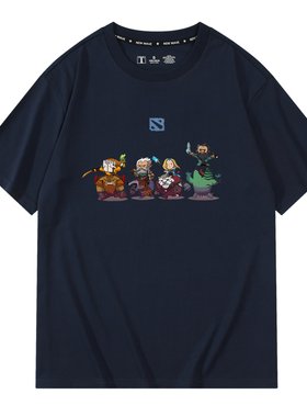 纯棉短袖DOTA2刀塔剑圣潮汐