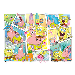 TOI图益拼图海绵宝宝成人版1000片益智手工diy玩具治愈系快乐至上