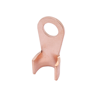 紫铜OT-10A/20A/30A/40A/50A开口鼻冷压接线端子OT铜鼻子线耳100A