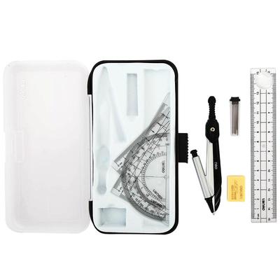 得力中高考圆规尺子套装学生专用