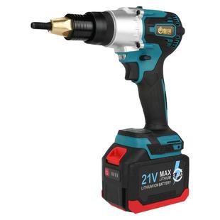 台湾皇风LY全自动铆螺母枪锂电动拉母枪拉铆枪拉帽枪罗姆柳螺丝机