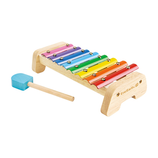 EverEarth八音手敲琴木琴儿童敲击玩具宝宝音乐早教益智启蒙1-2岁