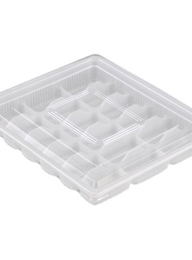 水饺盒托盘加厚1218格外卖打包盒