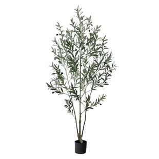 仿真绿植橄榄树高端轻奢仿生植物客厅落地室内装饰摆件大型假盆栽