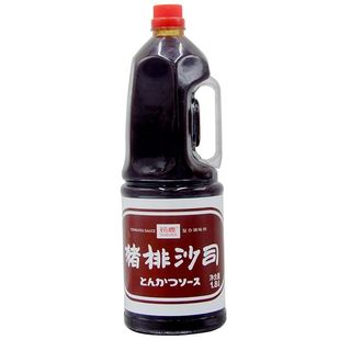 日本料理铃鹿猪排沙司1.8L日式炸猪排汁吉列炸鸡蘸酱猪扒饭盖浇汁