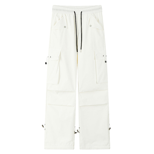 冲锋裤男款秋冬季青少年新款秋冬季户外休闲工装裤加绒加厚裤子男