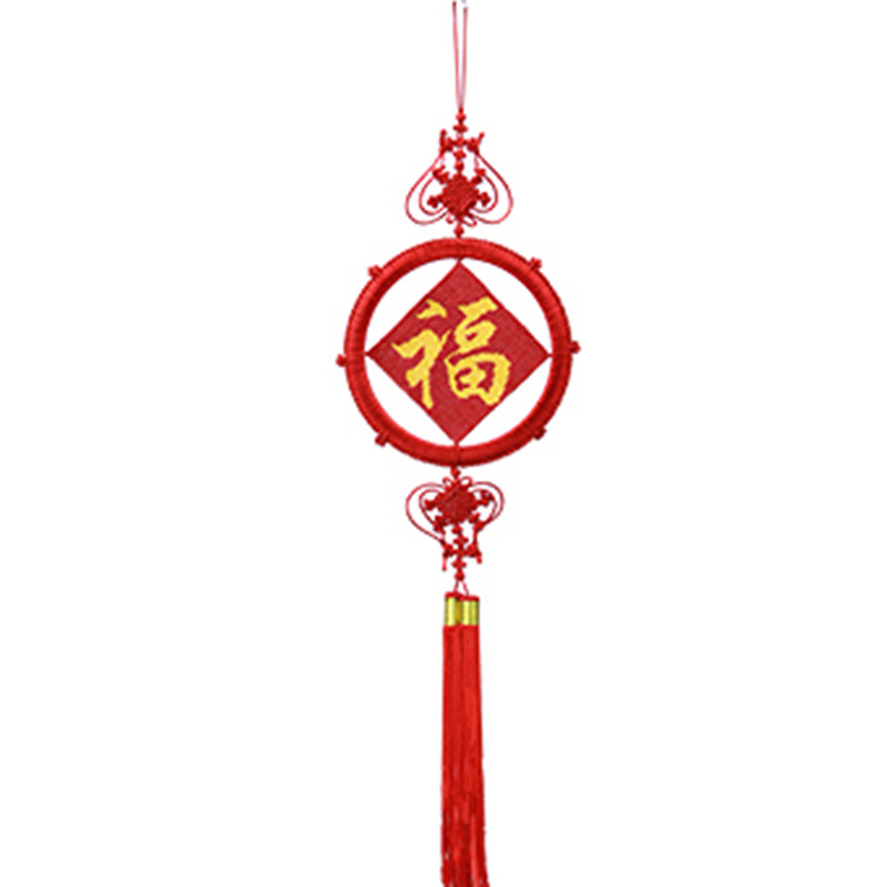 家居挂饰外圆内方祝福送礼中国结