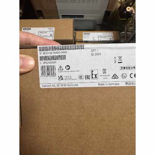 询价PLC 6ES7138-7AA00-0AA0SIEME