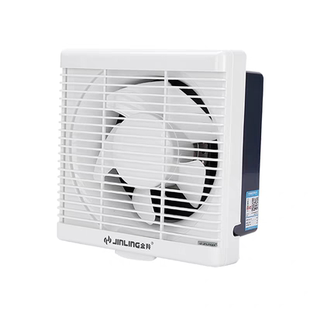 金羚排气扇350x350厕所换气扇墙壁式12寸抽油风扇排风扇厨房方形